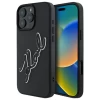 Чохол Karl Lagerfeld 3D Rubber Bicolor Signature для iPhone 16 Pro Black (KLHCP16L3DRKSDLK)