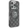 Чехол Karl Lagerfeld IML Monogram Karl & Choupette Head для iPhone 16 Pro Black with MagSafe (KLHMP16LHMCKMHK)