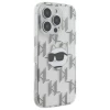 Чохол Karl Lagerfeld IML Choupette Head & Monogram для iPhone 16 Pro Transparent (KLHCP16LHKLPCHT)