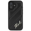 Чохол Karl Lagerfeld Quilted Signature для iPhone 16 Plus Black (KLHCP16MPQDSMGK)