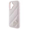 Чохол Karl Lagerfeld Quilted Signature для iPhone 16 Pink (KLHCP16SPQDSMGP)