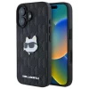 Чохол Karl Lagerfeld Monogram Choupette Head Pin для iPhone 16 Black (KLHCP16SPGKLCHPK)