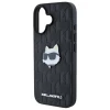 Чохол Karl Lagerfeld Monogram Choupette Head Pin для iPhone 16 Black (KLHCP16SPGKLCHPK)