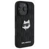 Чохол Karl Lagerfeld Monogram Choupette Head Pin для iPhone 16 Pro Black (KLHCP16LPGKLCHPK)