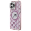 Чохол Karl Lagerfeld IML Monogram Karl & Choupette Head для iPhone 16 Pro Max Pink with MagSafe (KLHMP16XHMCKMHP)