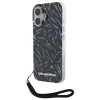 Чохол Karl Lagerfeld IML Zebra Pattern & Cord для iPhone 16 Plus Purple (KLHCP16MHZBPKCCU)