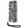 Чохол Karl Lagerfeld IML Zebra Pattern & Cord для iPhone 16 Black (KLHCP16SHZBPKCCK)