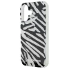 Чохол Karl Lagerfeld IML Zebra Pattern & Cord для iPhone 16 Black (KLHCP16SHZBPKCCK)