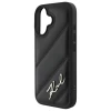 Чехол Karl Lagerfeld Quilted Signature для iPhone 16 Black (KLHCP16SPQDSMGK)