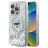 Чохол Karl Lagerfeld Liquid Glitter Choupette Head для iPhone 16 Pro Max Transparent with MagSafe (KLHMP16XLGCHSGH)