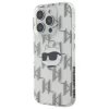 Чохол Karl Lagerfeld IML Choupette Head & Monogram для iPhone 16 Pro Max Transparent (KLHCP16XHKLPCHT)