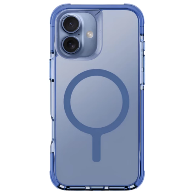 Чохол UNIQ Combat для iPhone 16 Pearl Blue with MagSafe (UNIQ-IP6.1(2024)-COMMPBLU)