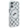 Чохол Karl Lagerfeld IML Monogram Karl & Choupette Head для iPhone 16 Transparent with MagSafe (KLHMP16SHMCKMHT)