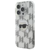 Чохол Karl Lagerfeld IML Karl Head & Monogram для iPhone 16 Pro Transparent (KLHCP16LHKLPKHT)