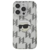 Чохол Karl Lagerfeld IML Karl Head & Monogram для iPhone 16 Pro Transparent (KLHCP16LHKLPKHT)