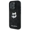 Чохол Karl Lagerfeld Monogram Choupette Head Pin для iPhone 16 Pro Max Black (KLHCP16XPGKLCHPK)