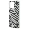 Чохол Karl Lagerfeld IML Zebra Pattern & Cord для iPhone 16 Pro Black (KLHCP16LHZBPKCCK)