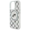 Чохол Karl Lagerfeld IML Monogram Karl & Choupette Head для iPhone 16 Pro Max Transparent with MagSafe (KLHMP16XHMCKMHT)