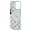 Чохол Karl Lagerfeld IML Monogram Karl & Choupette Head для iPhone 16 Pro Max Transparent with MagSafe (KLHMP16XHMCKMHT)