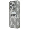 Чохол Karl Lagerfeld IML Karl Head & Monogram для iPhone 16 Pro Max Black (KLHCP16XHKLPKHK)