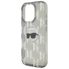 Чохол Karl Lagerfeld IML Karl Head & Monogram для iPhone 16 Pro Max Black (KLHCP16XHKLPKHK)