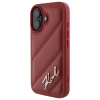 Чохол Karl Lagerfeld Quilted Signature для iPhone 16 Red (KLHCP16SPQDSMGR)