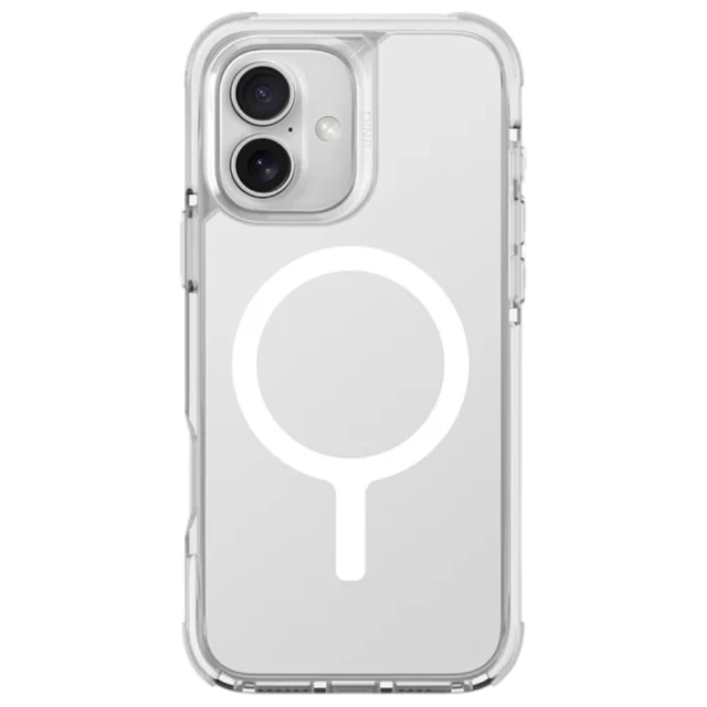 Чехол UNIQ Combat Luminous для iPhone 16 Lume White with MagSafe (UNIQ-IP6.1(2024)-COMMLWHT)