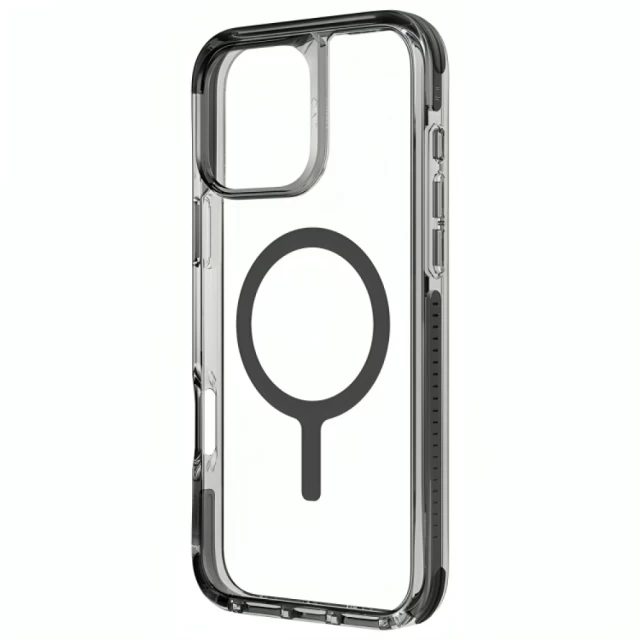 Чохол UNIQ Combat для iPhone 16 Pro Carbon Black with MagSafe (UNIQ-IP6.3P(2024)-COMMBLK)