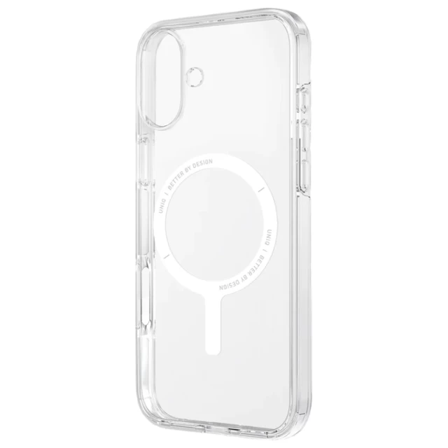 Чохол UNIQ Clario для iPhone 16 Plus Lucent Clear with MagSafe (UNIQ-IP6.7(2024)-CLARMCLR)