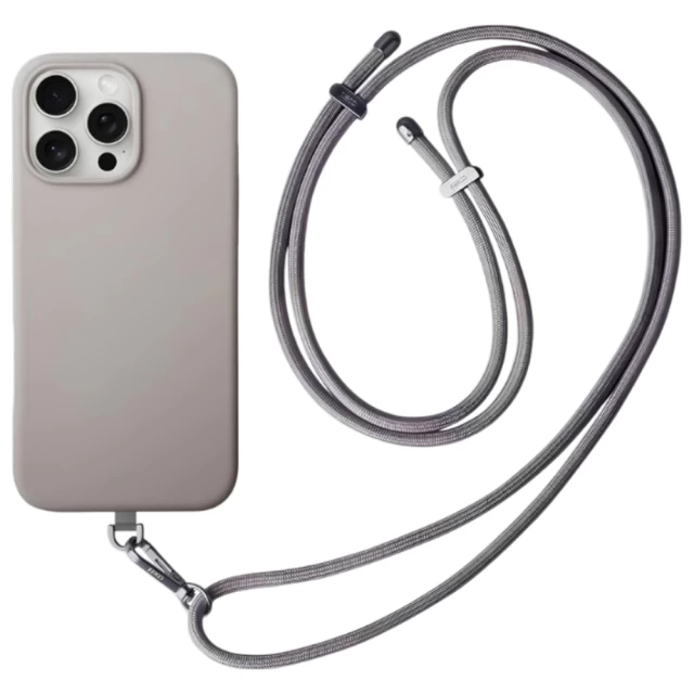 Чехол UNIQ Coehl Creme для iPhone 16 Pro Taupe Grey with MagSafe (UNIQ-IP6.3P(2024)-CREMTGRY)