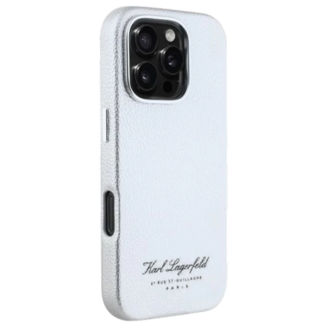 Чохол Karl Lagerfeld FW Hotel RSG для iPhone 16 Pro Grey (KLHCP16LPGWCMKHG)