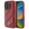 Чохол Karl Lagerfeld Quilted Signature для iPhone 16 Pro Red (KLHCP16LPQDSMGR)