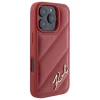 Чохол Karl Lagerfeld Quilted Signature для iPhone 16 Pro Red (KLHCP16LPQDSMGR)