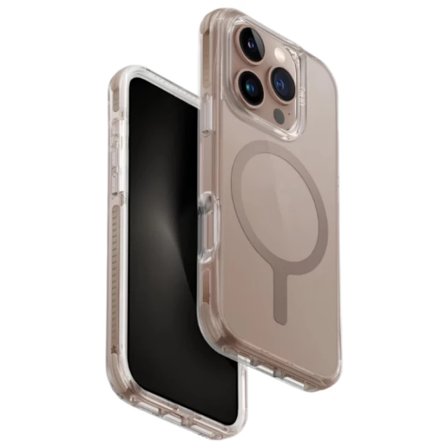 Чохол UNIQ Combat для iPhone 16 Pro Max Taupe Gold with MagSafe (UNIQ-IP6.9P(2024)-COMMTGLD)