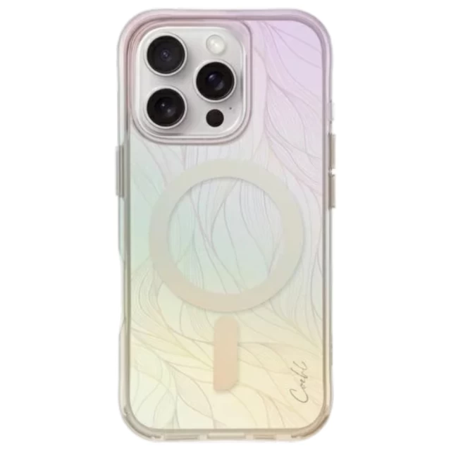 Чохол UNIQ Coehl Willow для iPhone 16 Pro Iridescent with MagSafe (UNIQ-IP6.3P(2024)-WILMIRD)