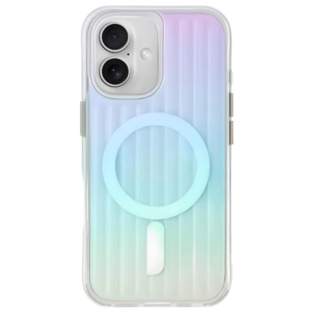 Чехол UNIQ Coehl Linear для iPhone 16 Iridescent with MagSafe (UNIQ-IP6.1(2024)-LINMIRD)