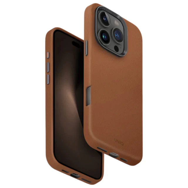 Чохол UNIQ Lyden для iPhone 16 Pro Max Caramel with MagSafe (UNIQ-IP6.9P(2024)-LYDMCML)