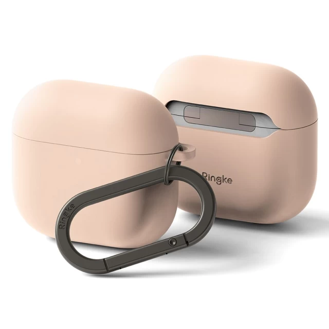 Чохол Ringke Silicone для AirPods 4 Pink Sand (8800274964204)