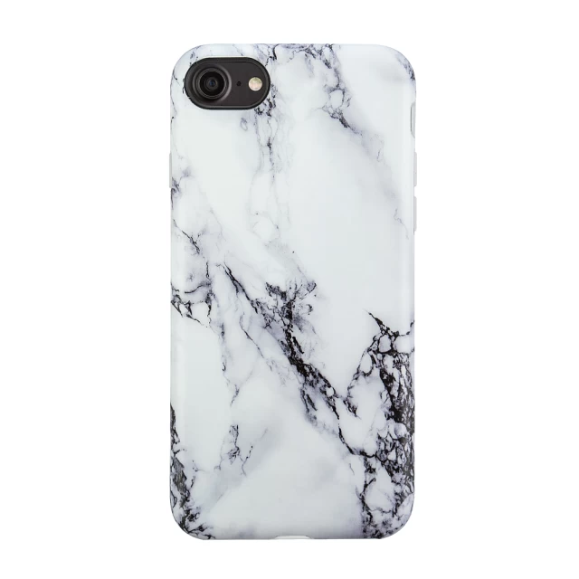 Чохол силіконовий для iPhone 6/6s Marble Mountain White