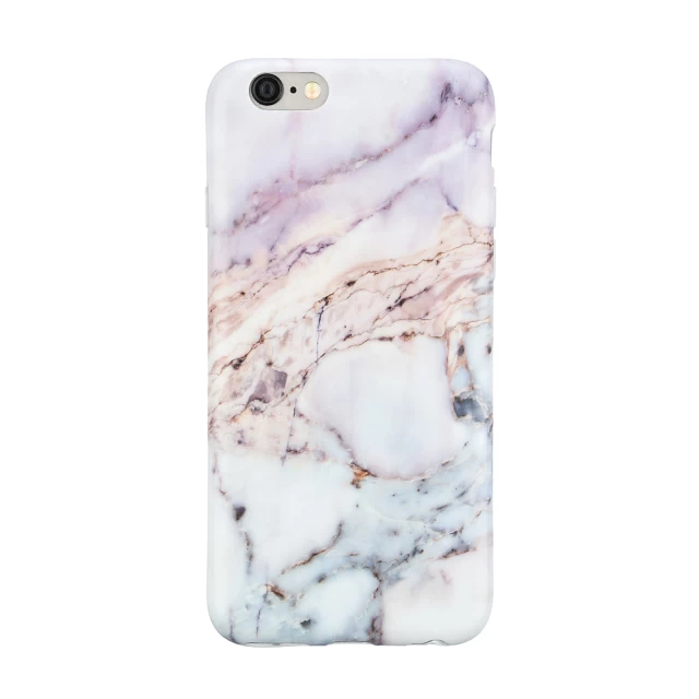 Чехол силиконовый для iPhone 6 Plus/6s Plus Marble Mountain Purple
