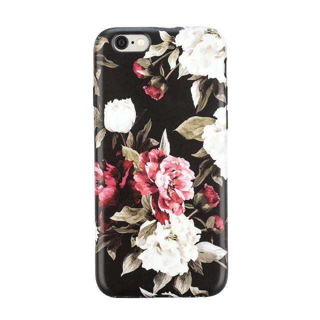 Чехол силиконовый для iPhone 6 Plus/6s Plus Flower02