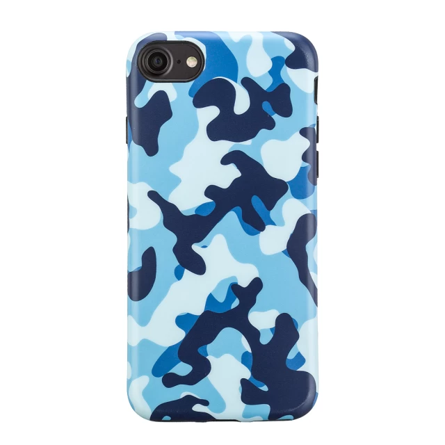 Чехол для iPhone 6/6s Camouflage Blue Woodland