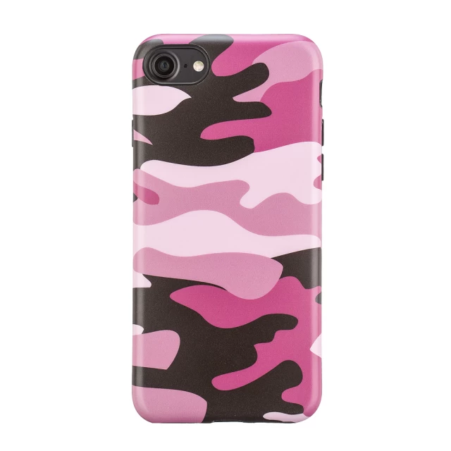 Чохол для iPhone 7/8 Camouflage Pink Woodland
