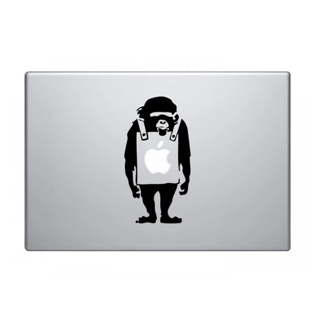 Виниловая наклейка Upex для Macbook Air/Pro 13/15 Monkey