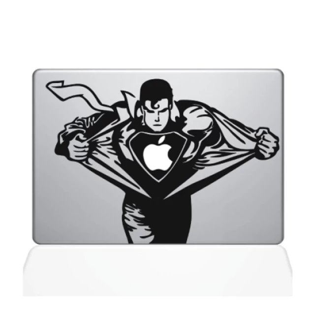 Вінілова наліпка Upex для Macbook Air/Pro 13/15 Superman