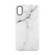 Чехол силиконовый для iPhone X/XS Marble White Granite