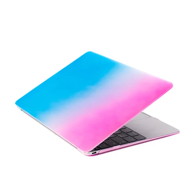 Чехол Upex Rainbow для MacBook 12 (2015-2017) Pink-Light Blue (UP3005)