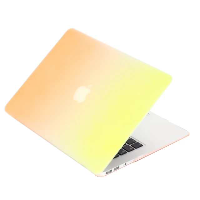 Чехол Upex Rainbow для MacBook Air 13.3 (2010-2017) Yellow-Orange (UP3010)