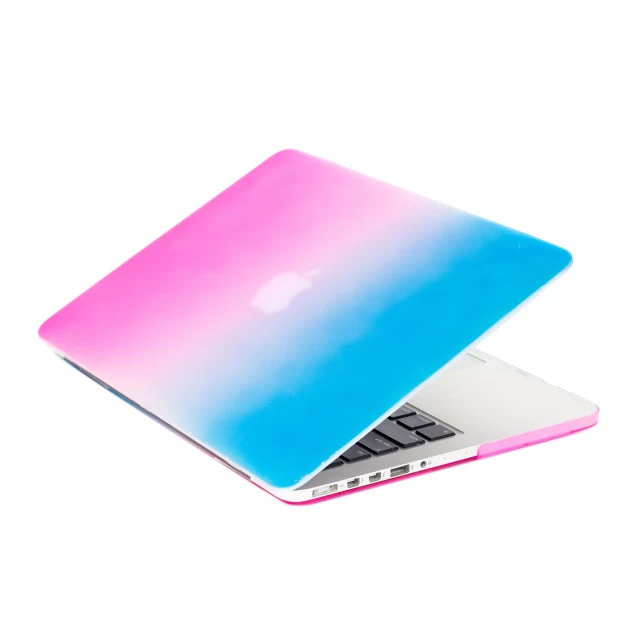 Чехол Upex Rainbow для MacBook Pro 13.3 (2012-2015) Pink-Light Blue (UP3013)