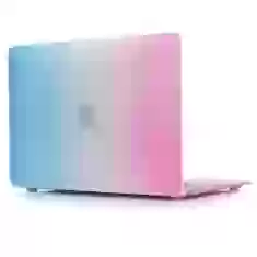 Чехол Upex Rainbow для New MacBook Air 13.3 (2018-2019) Pink-Light Blue (UP3029)